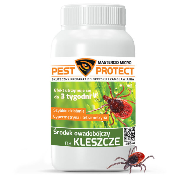 Oprysk na kleszcze do ogrodu, w ogrodzie PEST PROTECT 250ml