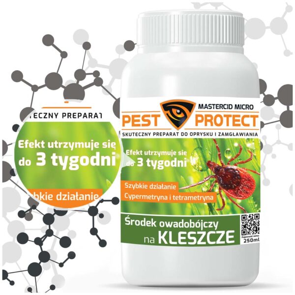 Oprysk na kleszcze do ogrodu PEST PROTECT 250ml mikrokapsułkowy