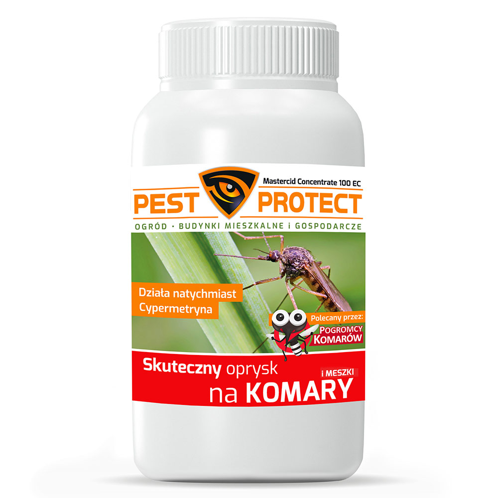 Skuteczny Oprysk na Komary Kleszcze Meszki PEST PROTECT 250ml