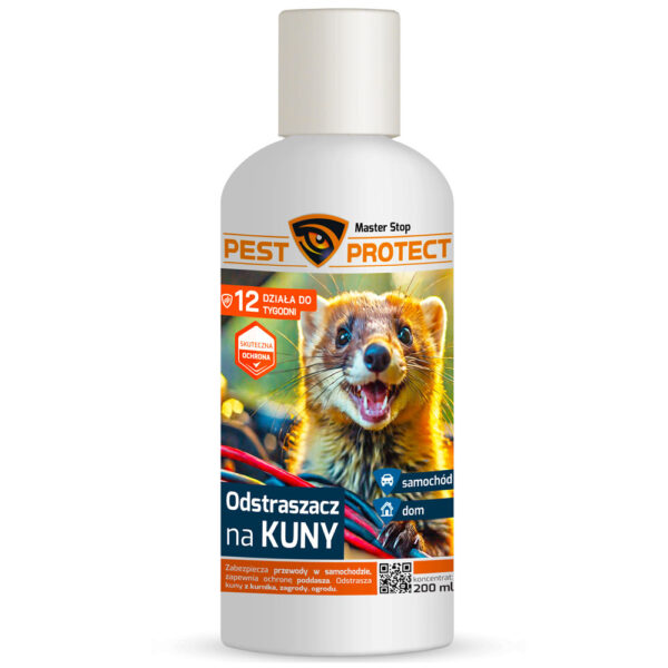 odstraszacz kun, środek na kuny lisy, lisów PEST PROTECT 200ml